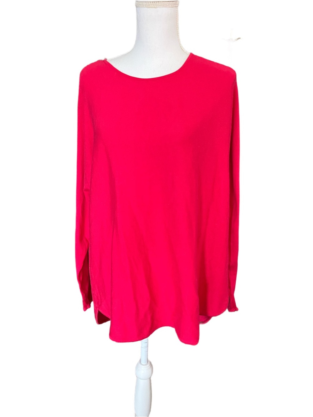 Michael Kors Cream V-Neck Lightweight Knit Sweater